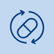Medication synchronization icon