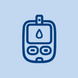 Diabetes education and support icon